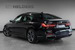 BMW 7-serie 745e M Pano 360 Bruin Leder Shadowline, Auto's, BMW, Automaat, Achterwielaandrijving, Gebruikt, Zwart