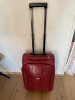 Rode Trolley Koffer - Soho, Sieraden, Tassen en Uiterlijk, Koffers, Ophalen, Gebruikt, Minder dan 35 cm, Uitschuifbare handgreep