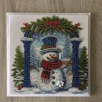 Diamond painting kerstkaart met envelop, Ophalen of Verzenden, Zo goed als nieuw, Kerst