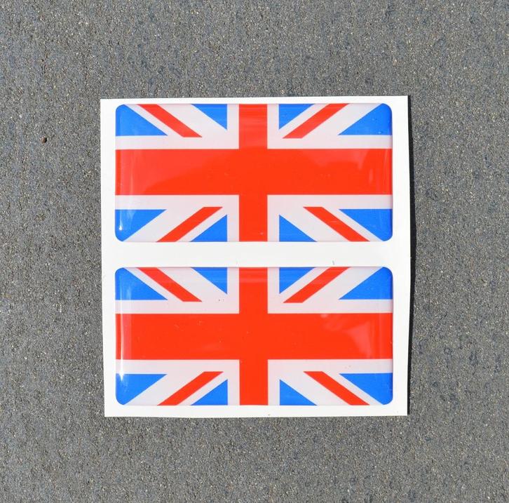 Union Jack stickers - Triumph BSA Norton, Motoren, Accessoires | Stickers, Verzenden