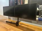 Twee BenQ GW2270H met monitor beugel, Computers en Software, Monitoren, Ophalen, In hoogte verstelbaar, VA, Full HD