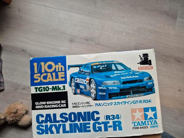 Tamiya skyline gt r 1/10, Hobby en Vrije tijd, Modelbouw | Radiografisch | Auto's, Zo goed als nieuw, Auto onroad, Ophalen of Verzenden
