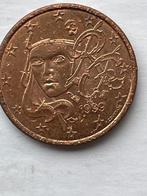 Frankrijk  Euro munten van 1 cent van 1999 , 2008 en 2009., Postzegels en Munten, Munten | Europa | Euromunten, Ophalen of Verzenden