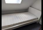 Malm bed IKEA 90x200cm wit + lattenbodem- ophalen 27 sept, Ophalen, 90 cm, Eenpersoons, Wit