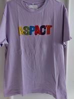 Herenshirt in Maat M/L, merk Aspact, Maat 48/50 (M), Paars, Aspact, Ophalen of Verzenden