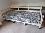 Houten slaapbank op wieltjes, Ophalen, Gebruikt, 90 cm, Eenpersoons