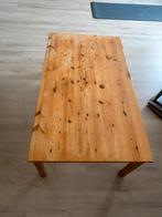 Houten Tafel, Gebruikt, 100 tot 150 cm, Vier personen, Grenenhout