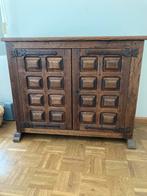 Te koop dressoirkastje, Ophalen, Met plank(en), Minder dan 50 cm, Eikenhout