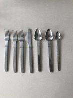 IKEA vintage Accent bestek rvs 80’s delen, Gebruikt, Ophalen of Verzenden, Rvs of Chroom, Vaatwasserbestendig