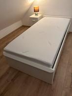 Compleet Tempur bed 90x200 + Vroomshoop bodem, Ophalen, Gebruikt, 90 cm, Eenpersoons