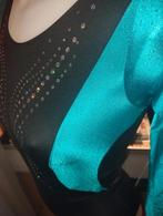 Domyos Turnpakje, Zwart Blauw, maat S, ZGAN, Maat 36 t/m 42, Zo goed als nieuw, Turnpak(je), Verzenden