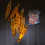 8 grote fiets reflectors, Ophalen of Verzenden, Zo goed als nieuw, Achterlicht
