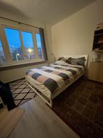 IKEA Zgan Bed 140x200 + Matras & Lattenbodem, Ophalen, 140 cm, Zo goed als nieuw, Twijfelaar