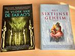 2x Philipp Vandenberg; Vloek van Farao's, Sixtijnse geheim, Boeken, Ophalen, Zo goed als nieuw, Philipp Vandenberg