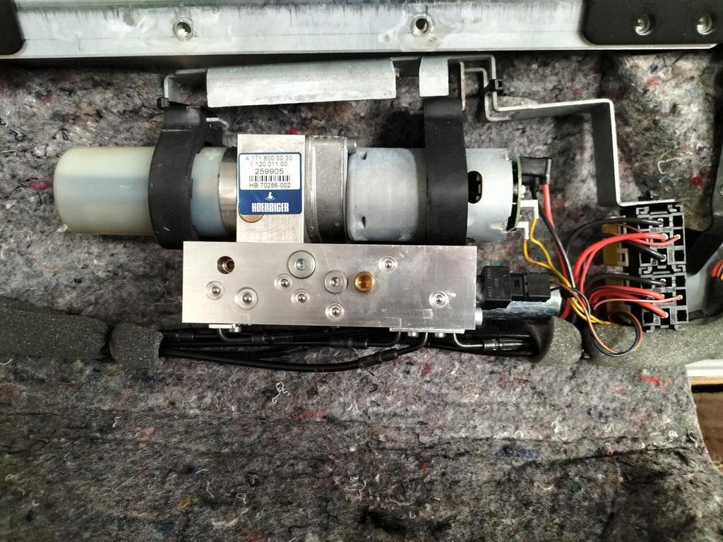 MERCEDES SLK CABRIOLET DAK MOTOR 2010, Ophalen of Verzenden, Gebruikt, Stiba lid