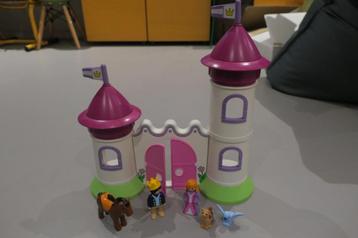 playmobil 1 2 3 kasteelpoort 9389 - compleet beschikbaar voor biedingen