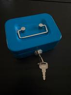 Metalen spaarpot klein, Ophalen, Zo goed als nieuw, Metaal of Blik, Overige thema's