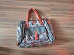 Oilily laptoptas, kleur grijs/rood, maat 30x40x9, Sieraden, Tassen en Uiterlijk, Tassen | Damestassen, Ophalen of Verzenden, Zo goed als nieuw
