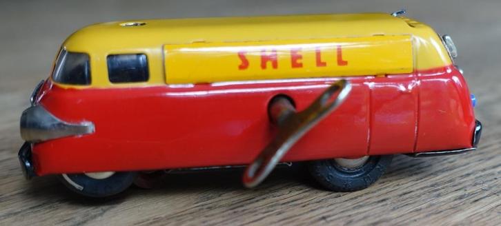 Schuco Varianto 3046 Shell tanker, Antiek en Kunst, Antiek | Speelgoed, Ophalen of Verzenden