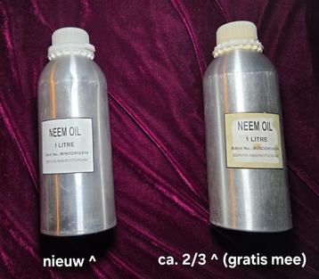 neemolie 1 liter alu fles en extra gratis | neem oil pure beschikbaar voor biedingen