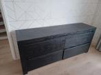 Houten dressoir zwart geschilderd - gratis ophalen, Ophalen, Gebruikt, 25 tot 50 cm