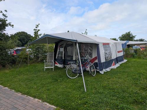 Jamet Louisiana Bj2000, incl disselbak en imperiaal, Caravans en Kamperen, Vouwwagens, Jamet, tot en met 4, Grijs, Aanwezig, Ophalen