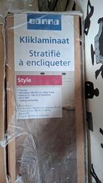 Kliklaminaat ongeveer 12 m2 nog in de verpakking, Ophalen, 50 tot 150 cm, Nieuw, 10 m² of meer