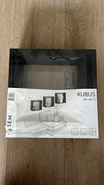 Houten kubus voor aan de wand, Ophalen, Zo goed als nieuw