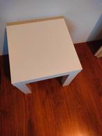 Mini tafeltje wit, Huis en Inrichting, Tafels | Bijzettafels, Gebruikt, Minder dan 55 cm, Hout, Ophalen