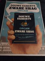 Affiche Douwe Egberts Orcam Zware Shag., Verzamelen, Ophalen of Verzenden, Zo goed als nieuw, Overige typen