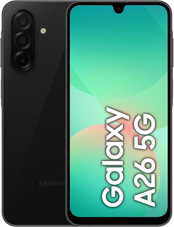 Samsung Galaxy A26 5G 128GB Black Gloednieuw & Garantie, Telecommunicatie, Mobiele telefoons | Samsung, Nieuw, Galaxy A, 128 GB
