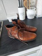 Hoge Rieker herenschoen met veter/ ritsje mt 43 zgoh, Kleding | Heren, Schoenen, Ophalen of Verzenden, Zo goed als nieuw, Bruin