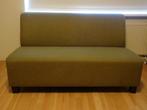 Groene bank / loungebank / zitelement 135 cm lang, Ophalen, Gebruikt, Tweepersoons, 75 tot 100 cm