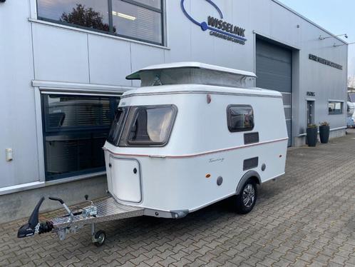 Eriba Touring caravan Perfect voor rondreizen Retro & modern, Caravans en Kamperen, Caravans, Bedrijf, tot en met 4, Eriba, Dwarsbed