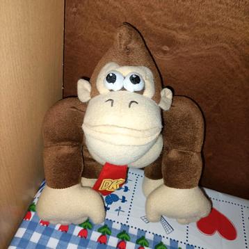 Donkey Kong knuffel 24 cm groot  beschikbaar voor biedingen