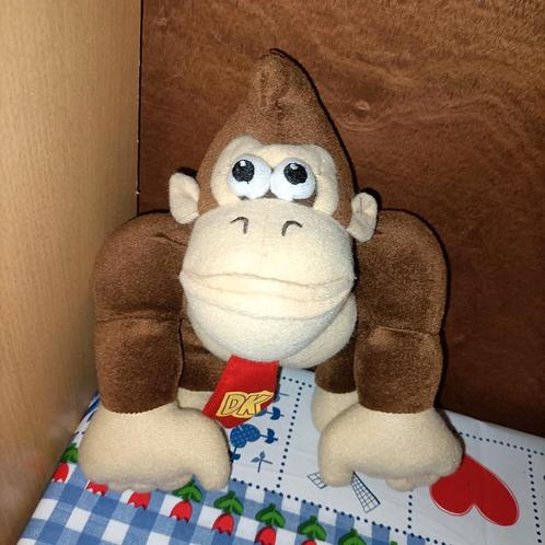 Donkey Kong knuffel 24 cm groot, Kinderen en Baby's, Speelgoed | Knuffels en Pluche, Ophalen of Verzenden