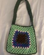 gebreide tas motifli, Sieraden, Tassen en Uiterlijk, Tassen | Damestassen, Ophalen, Nieuw, Groen