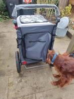 Te koop Trixie opvouwbare hondenfietskar L., Ophalen, Gebruikt