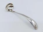 Zilveren mosterdlepel J. Arnoldi en J.W. Wielick, Amsterdam, Antiek en Kunst, Antiek | Bestek, Verzenden