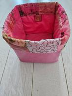 2 opbergmanden colorique roze, Overige materialen, Gebruikt, Mand, Vierkant