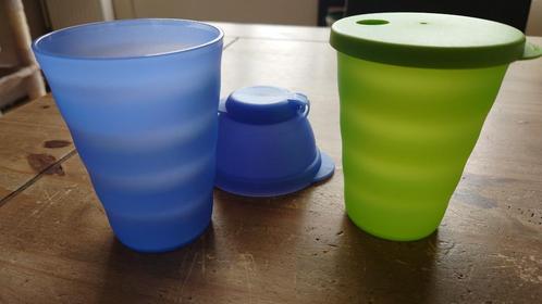 Tupperware Trendy bekers 330ml blauw en groen Nieuw, Huis en Inrichting, Keuken | Tupperware, Nieuw, Beker of Kan, Blauw, Groen