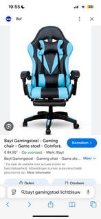 Gamingstoel nieuw in doos, Ophalen, Gaming bureaustoel, Zwart, Nieuw