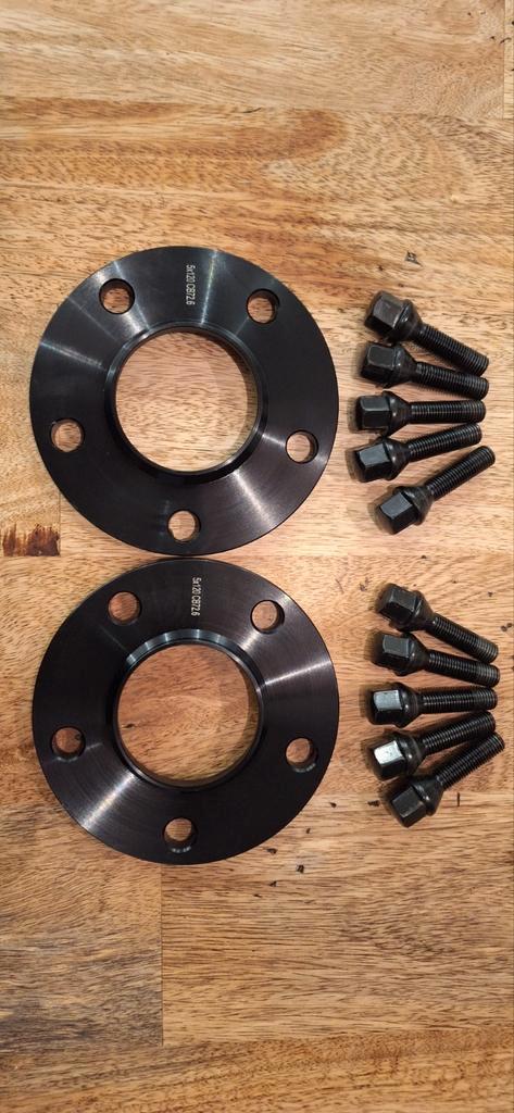 BMW Spoorverbreders / Spacers 12.5mm + Bouten 5x120, Auto-onderdelen, Ophanging en Onderstel, BMW, Nieuw, Ophalen of Verzenden
