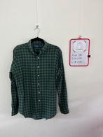 Ralph Lauren groen geruit overhemd, Groen, Ophalen of Verzenden, Halswijdte 39/40 (M), Zo goed als nieuw