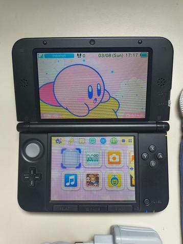 Nintendo 3DS XL met Homebrew + 64GB SD kaart, tasje, lader beschikbaar voor biedingen