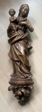 Houten Madonna met Kind Beeld, Antiek en Kunst, Ophalen