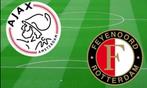 Ajax-Feyenoord 8 tickets naast elkaar boven de F side, Twee personen, December