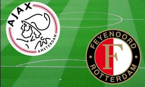 Ajax-Feyenoord 8 tickets naast elkaar boven de F side, Tickets en Kaartjes, Sport | Voetbal, Twee personen, December
