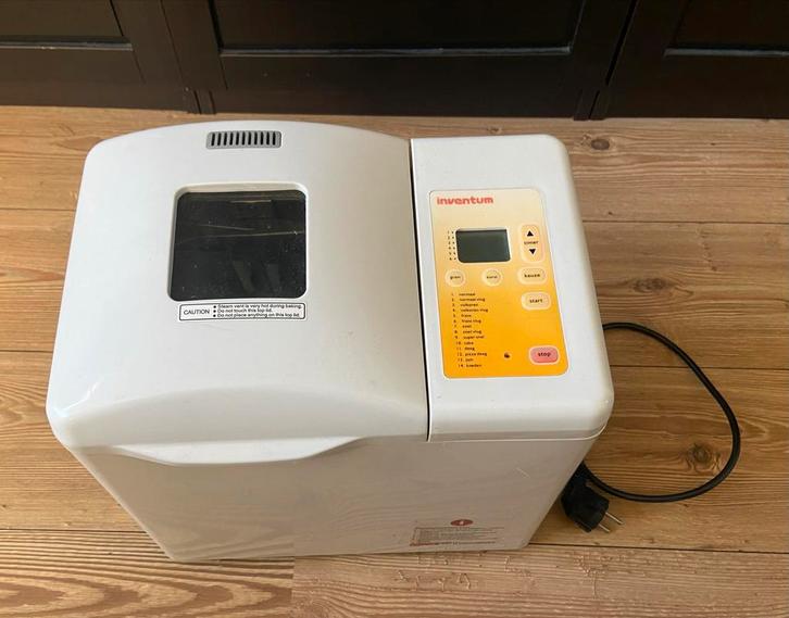 Inventum Broodbakmachine - in goede staat!, Witgoed en Apparatuur, Broodbakmachines, Zo goed als nieuw, Met timer, 400 tot 800 gram deeg