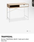 Bureau trappedal JYSK, Huis en Inrichting, Bureaus, 3069vm, In hoogte verstelbaar, Ophalen of Verzenden, Zo goed als nieuw